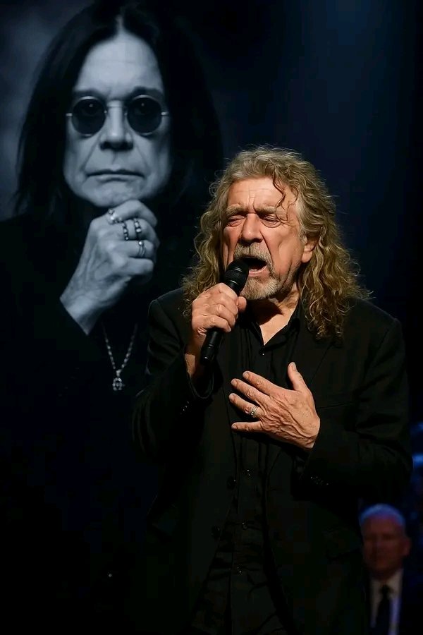 Robert Plant’s Heartbreaking Tribute to Ozzy Osbourne at His Memorial Becomes the Soul of a Historic Rock Farewell