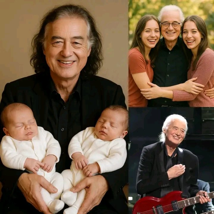 From Guitar God to Guardian: How Jimmy Page’s Life Changed Forever After Rescuing Abandoned Twin Girls—and the Heart-Stopping Reunion 20 Years Later That Stunned the World