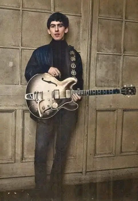 A Guitar, a Friendship, and a Flashbulb: The Night George Harrison Bonded with Joe Brown at the Tower Ballroom