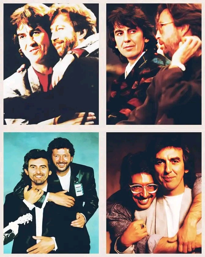 Eric Clapton and George Harrison: A Friendship Forged in Music, Tested by Love, and Immortalized in Rock History