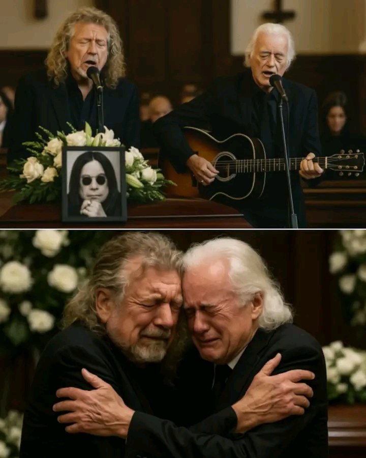 A Stairway for Ozzy: When Robert Plant and Jimmy Page Reunited to Honor Their Fallen Friend in Rock’s Most Emotional Goodbye