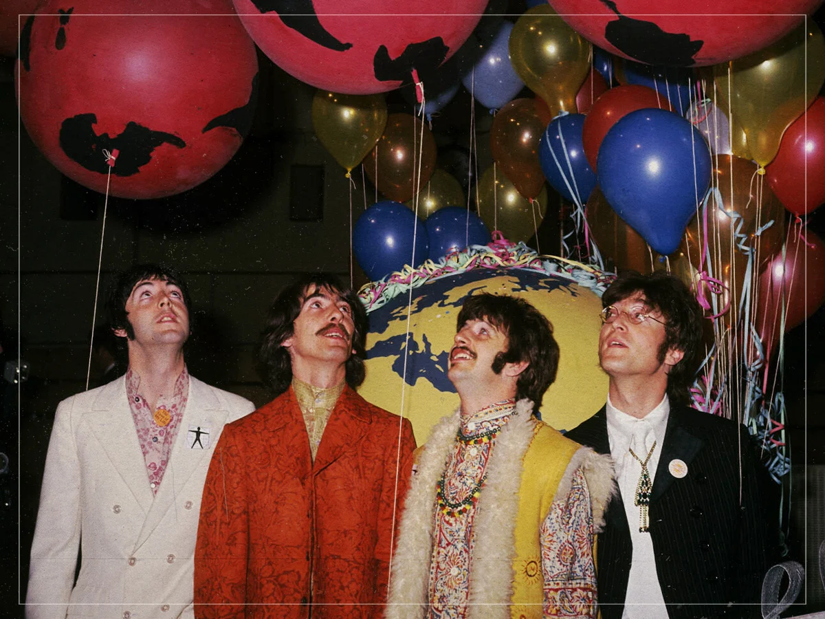 What was a song the Beatles recycled their own hits in their solo careers ?