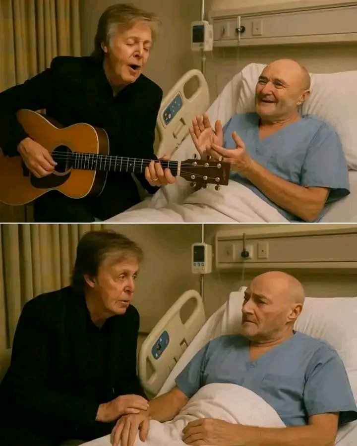 Paul McCartney’s Emotional Visit to Hospitalized Phil Collins Is a Testament to Lifelong Friendship and the Healing Power of Music